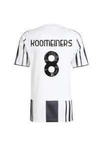 Fotbalové Dres Juventus Teun Koopmeiners #8 Domácí Oblečení 2025-26 Krátký Rukáv